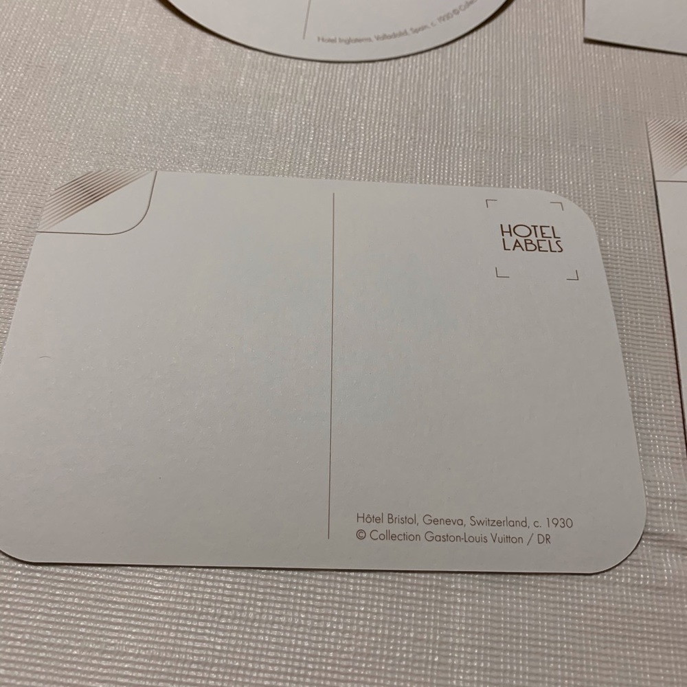 Louis Vuitton Hotel Label’s - Picture 6 of 7